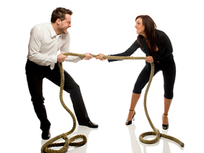 Resolve conflict with your partner.