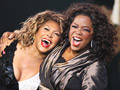 Tina Turner and Oprah