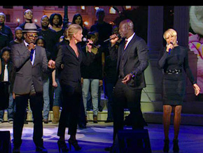 will.i.am, Faith Hill, Seal and Mary J. Blige